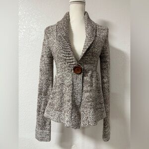 IN STITCHES Cozy Knit Cardigan with Button